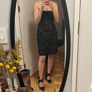 Sue Wong Strapless Dress